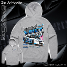 Load image into Gallery viewer, Zip Up Hoodie - Mitch Viney
