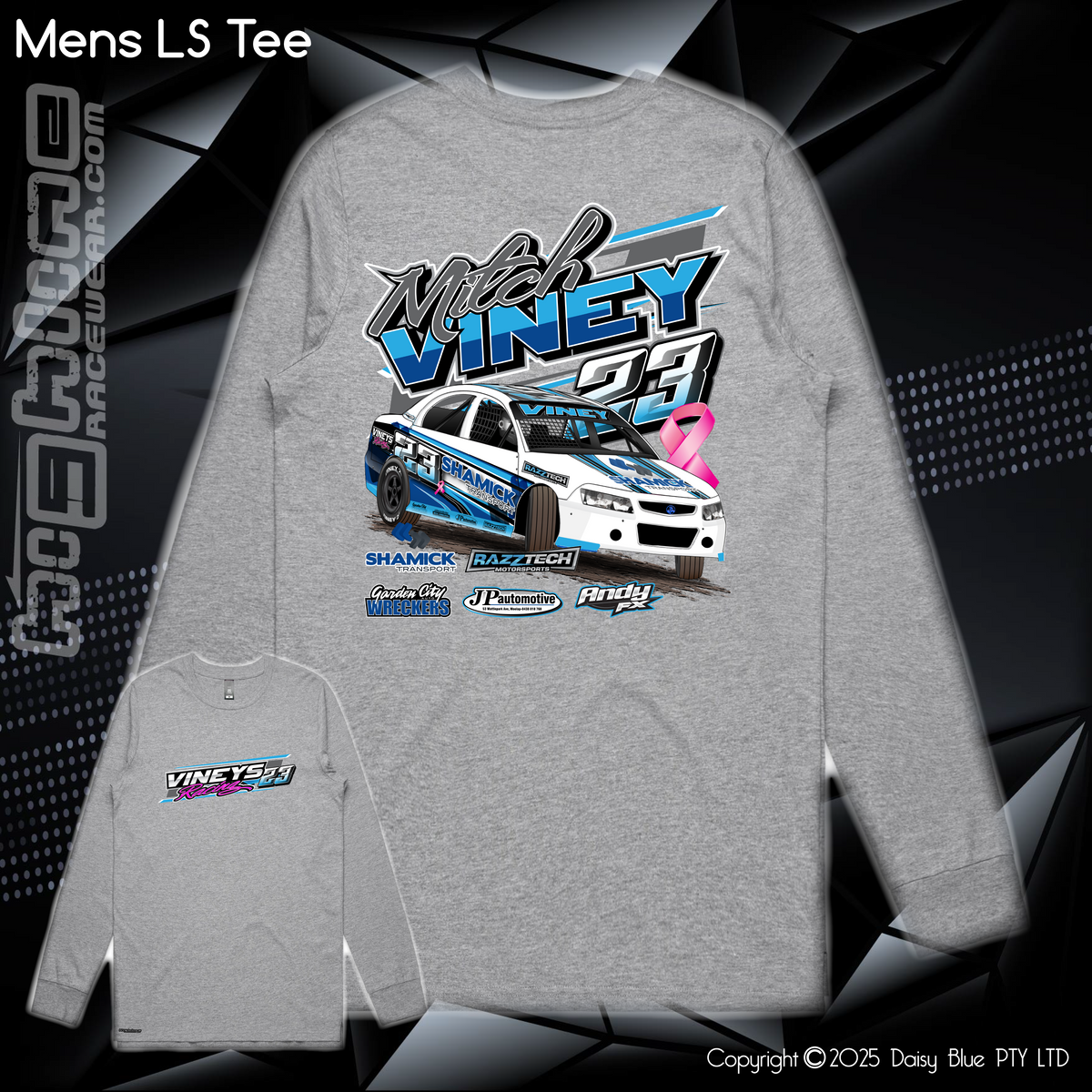 Long Sleeve Tee - Mitch Viney – Highline Racewear