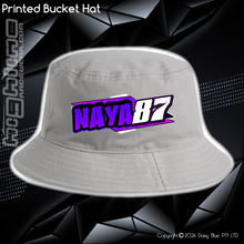 Load image into Gallery viewer, Printed Bucket Hat - Nathan 'NAYA' Fawns
