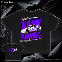 Load image into Gallery viewer, Ladies Crop Tee - Nathan 'NAYA' Fawns
