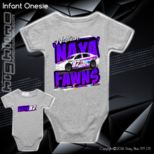 Load image into Gallery viewer, Infant Bodysuit - Nathan 'NAYA' Fawns
