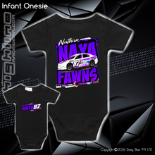 Load image into Gallery viewer, Infant Bodysuit - Nathan 'NAYA' Fawns
