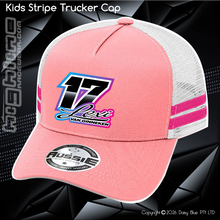 Load image into Gallery viewer, KIDS Stripe Trucker - Lexi Van Ginneken LVG
