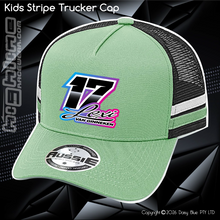 Load image into Gallery viewer, KIDS Stripe Trucker - Lexi Van Ginneken LVG
