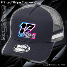 Load image into Gallery viewer, STRIPE Trucker Cap - Lexi Van Ginneken LVG
