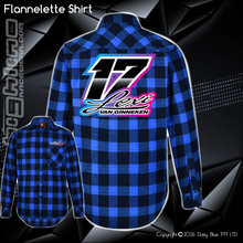Load image into Gallery viewer, Flannelette Shirt - Lexi Van Ginneken LVG
