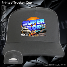 Load image into Gallery viewer, Printed Trucker Cap - Super Rod Tour 2025
