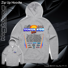 Load image into Gallery viewer, Zip Up Hoodie - Super Rod Tour 2025
