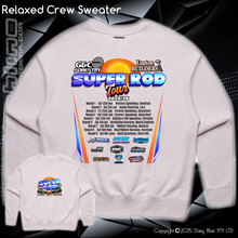 Load image into Gallery viewer, Relaxed Crew Sweater - Super Rod Tour 2025
