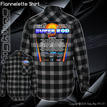 Load image into Gallery viewer, Flannelette Shirt - Super Rod Tour 2025
