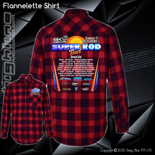 Load image into Gallery viewer, Flannelette Shirt - Super Rod Tour 2025
