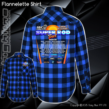 Load image into Gallery viewer, Flannelette Shirt - Super Rod Tour 2025
