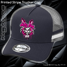 Load image into Gallery viewer, STRIPE Trucker Cap - Jetty Boy
