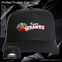 Load image into Gallery viewer, Printed Trucker Cap - Strawbs
