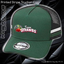 Load image into Gallery viewer, STRIPE Trucker Cap - Strawbs
