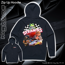 Load image into Gallery viewer, Zip Up Hoodie - Strawbs
