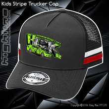 Load image into Gallery viewer, KIDS Stripe Trucker - Shane Roycroft
