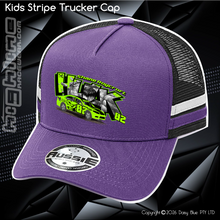 Load image into Gallery viewer, KIDS Stripe Trucker - Shane Roycroft
