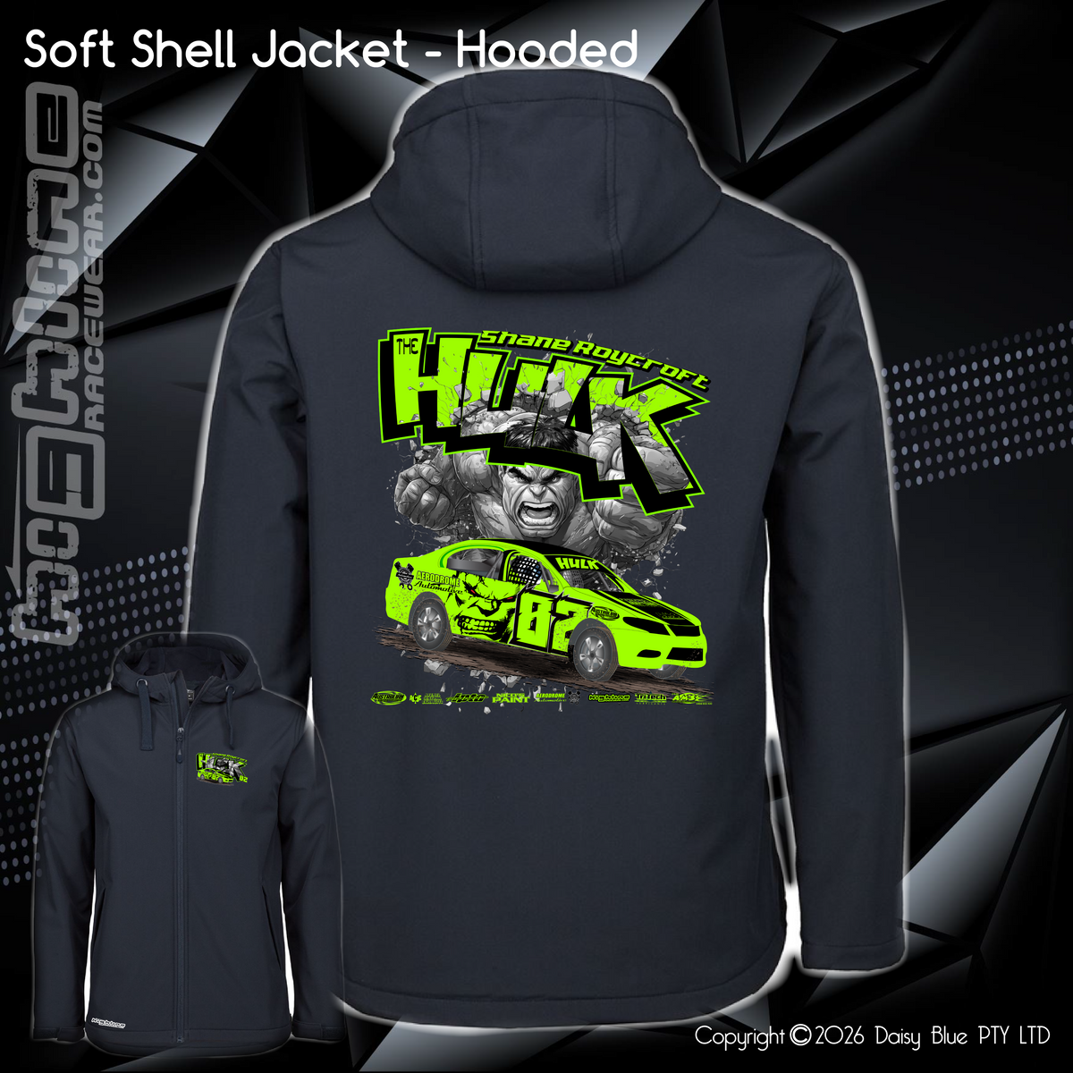 Shane Rohan Shell Soft Shell Jacket - Shane Roycroft – Highline Racewear