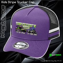 Load image into Gallery viewer, KIDS Stripe Trucker - Roycroft Brothers

