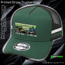 Load image into Gallery viewer, STRIPE Trucker Cap - Roycroft Brothers
