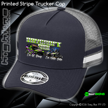 Load image into Gallery viewer, STRIPE Trucker Cap - Roycroft Brothers
