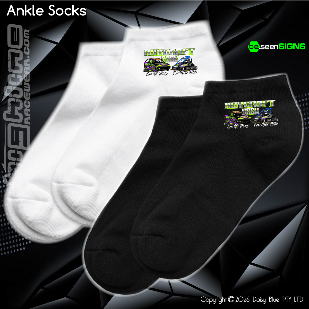Ankle Socks - Roycroft Brothers – Highline Racewear