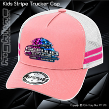Load image into Gallery viewer, KIDS Stripe Trucker - Geeuup
