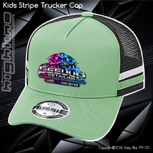 Load image into Gallery viewer, KIDS Stripe Trucker - Geeuup
