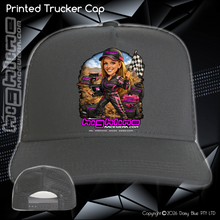 Load image into Gallery viewer, Printed Trucker Cap - Ai Custom Caricature
