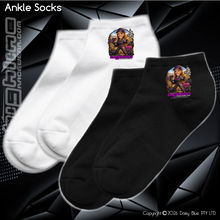 Load image into Gallery viewer, 2pk Ankle Socks - Ai Custom Caricature
