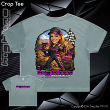 Load image into Gallery viewer, Ladies Crop Tee - Ai Custom Caricature
