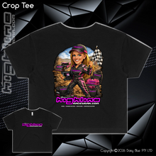 Load image into Gallery viewer, Ladies Crop Tee - Ai Custom Caricature
