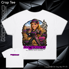 Load image into Gallery viewer, Ladies Crop Tee - Ai Custom Caricature
