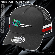 Load image into Gallery viewer, KIDS Stripe Trucker - Humphries Racing
