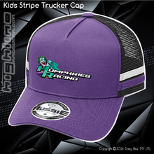 Load image into Gallery viewer, KIDS Stripe Trucker - Humphries Racing
