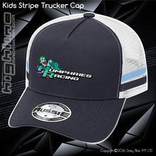 Load image into Gallery viewer, KIDS Stripe Trucker - Humphries Racing
