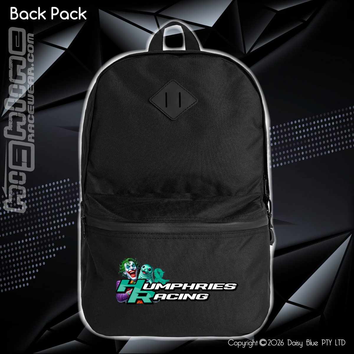 Back Pack - Humphries Racing – Highline Racewear