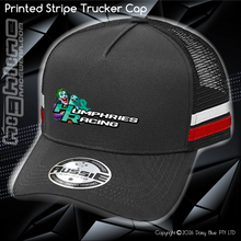 Load image into Gallery viewer, STRIPE Trucker Cap - Humphries Racing
