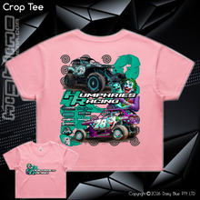 Load image into Gallery viewer, Ladies Crop Tee - Humphries Racing
