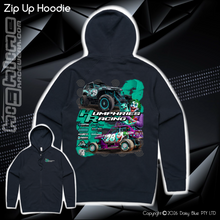 Load image into Gallery viewer, Zip Up Hoodie - Humphries Racing
