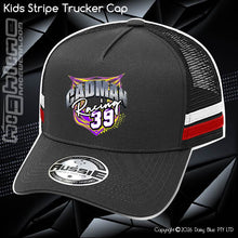 Load image into Gallery viewer, KIDS Stripe Trucker - Justin Cadman
