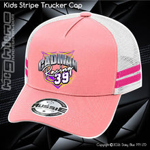 Load image into Gallery viewer, KIDS Stripe Trucker - Justin Cadman
