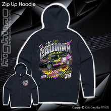Load image into Gallery viewer, Zip Up Hoodie - Justin Cadman
