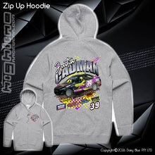 Load image into Gallery viewer, Zip Up Hoodie - Justin Cadman
