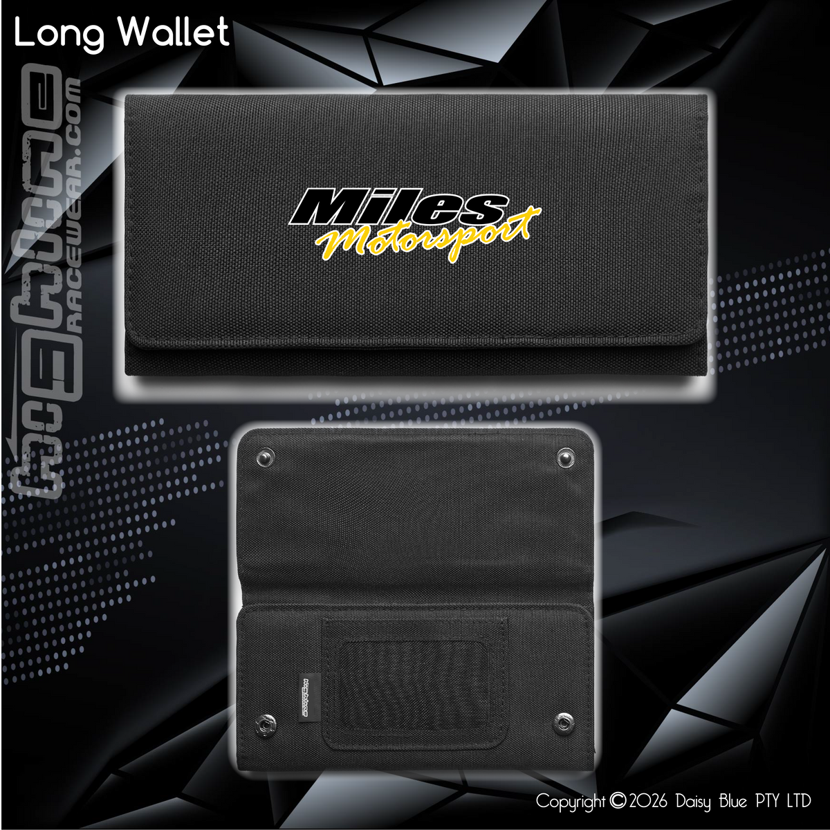 Long Wallet - Miles Motorsport – Highline Racewear