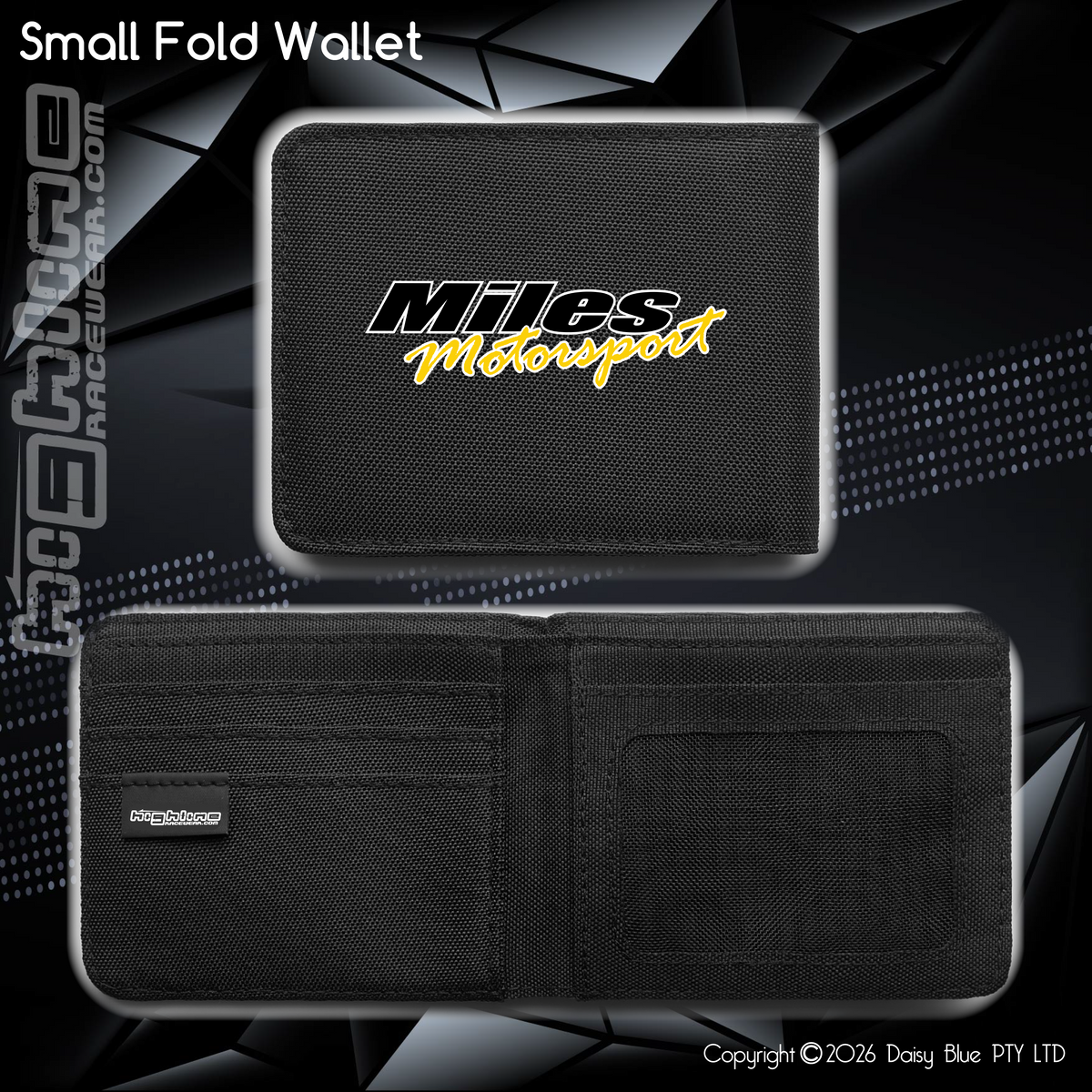 Compact Wallet - Miles Motorsport – Highline Racewear