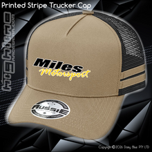 Load image into Gallery viewer, STRIPE Trucker Cap - Miles Motorsport
