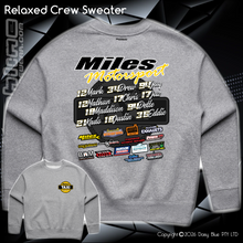 Load image into Gallery viewer, Relaxed Crew Sweater - Miles Motorsport
