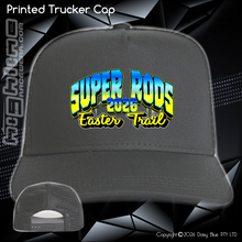 Load image into Gallery viewer, Printed Trucker Cap - Super Rod Easter Trail 2026
